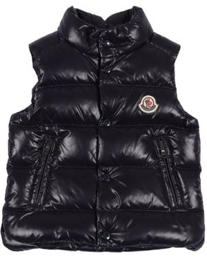 Moncler Quilted Puffer Vest - Black