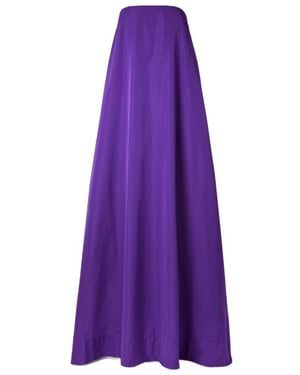Valentino Breast-Wiped Dress - Purple