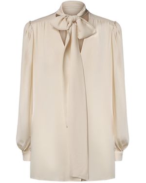 Valentino Long-Sleeved Shirt - White