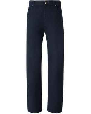Pt Pantaloni Belt Loop Jeans - Blue