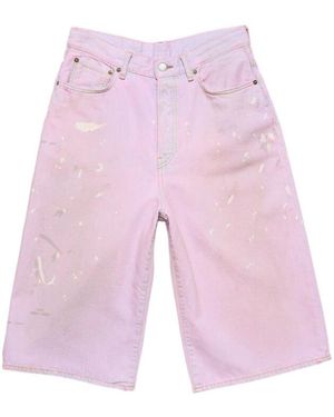 Acne Studios Denim Shorts - Pink