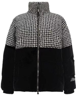 CHARLIE LUCIANO Logo Down Jacket - Black