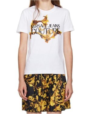 Versace Jeans Couture Short-Sleeved T-Shirt - White