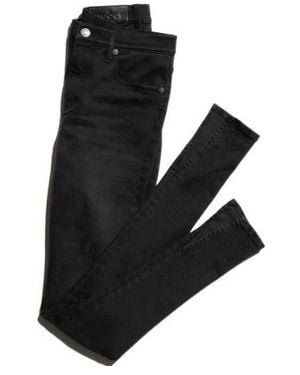 Gucci High-Rise Skinny Jeans - Black