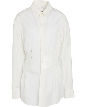 MM6 by Maison Margiela Solid Printed Shirt - White