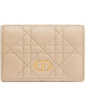 Dior Caro Glycine Wallet - Natural