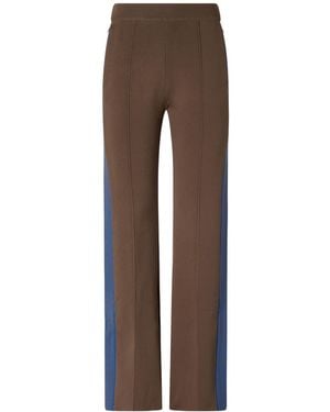 Pinko Elastic-Waist Casual Pants - Brown
