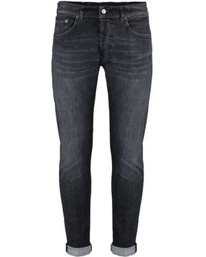 Dondup Jeans With Belt Loops - Blue