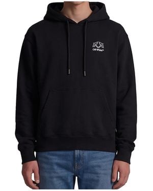 Off-White c/o Virgil Abloh Half Arrow Skate Hoodie - Black
