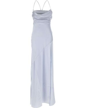 retroféte Retrofete Emery Cowl-Neck Maxi Dress - White