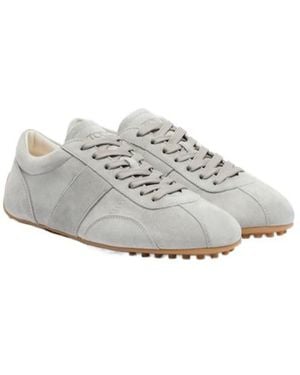 Tod's Classic Suede Trainers - Grey