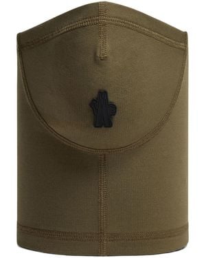 Moncler Grenoble Polartec Logo Patch Neck Warmer - Green