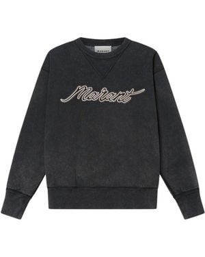 Isabel Marant Étoile Rise Logo Sweatshirt - Black