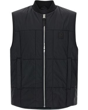 Mackage Eren Quilted Zip Vest - Black