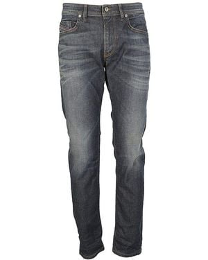 DIESEL Faded-Effect Jeans Pants - Gray