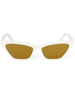 Off-White c/o Virgil Abloh Full Frame Sunglasses - Yellow