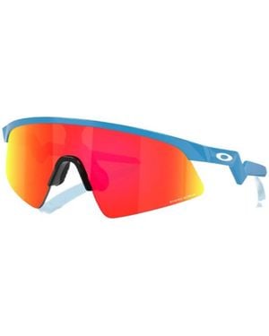 Oakley Geometric Sunglasses - Red