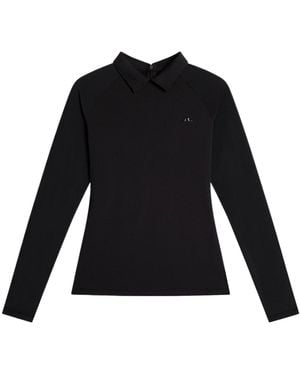 J.Lindeberg Short-Sleeved Polo Shirt - Black
