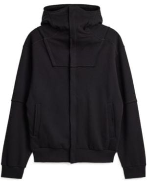 Y-3 French Terry Ninja Cotton Hoodie - Black