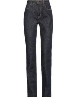 Max Mara Dark Fitted Jeans - Blue