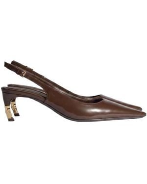 Gucci Castello Slingback - Brown
