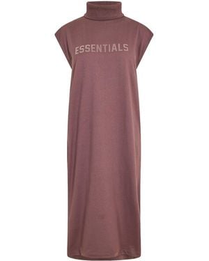 Fear Of God Logo Dress - Purple