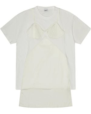 VAQUERA Slip Mini Dress - White
