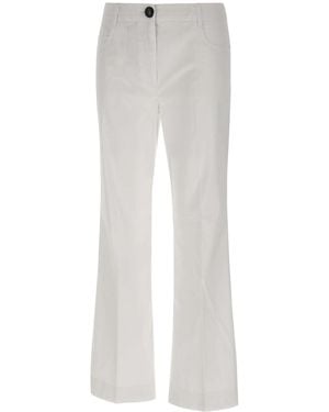 Marella Belt Loops Slacks - Grey