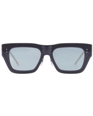 Thom Browne Eyewear Rectangle Frame Sunglasses - White