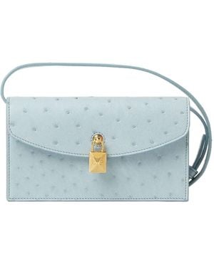 Loro Piana Extra Pochette Shoulder Bag - Blue