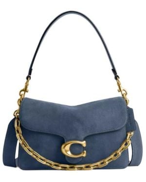 COACH Chain Tabby Shoulder Bag - Blue