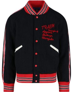 Needles Long-Sleeved Buttoned Jacket - Black