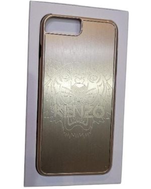 KENZO Logo Phone Case - Gray