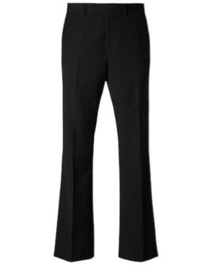 Wales Bonner Alto Virgin Wool Flared Trousers - Black