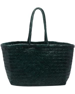 Dragon Diffusion Double-Handle Handbag - Black