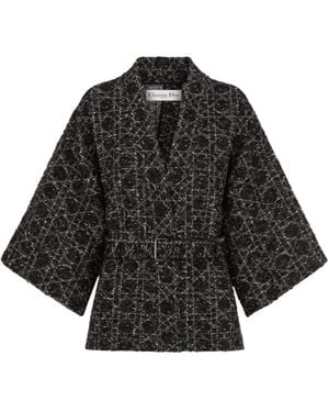 Dior Belted Palto Jacket - Black