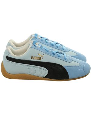 PUMA Speedcat Lace-Up Sneakers - Blue