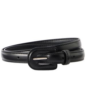 The Row Pin Buckle Belt - White
