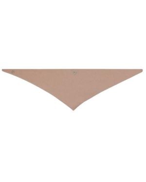 Simone Rocha Embellished Cashmere Scarf - White