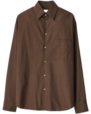 Lemaire Regular Shirt - Brown