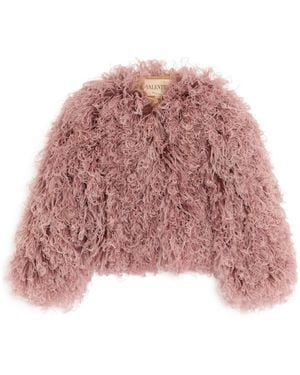 Valentino Long-Sleeved Casual Jacket - Red