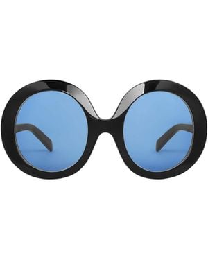 Celine Disc Sunglasses - Blue