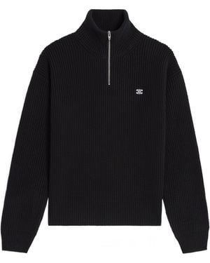 Celine Trucker Jumper - Black