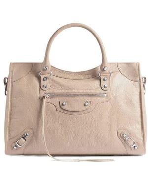 Balenciaga Le City Bag Medium - Natural