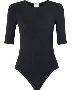 Wolford Stretchknit Bodysuit - Black