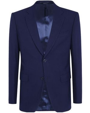 Paul Smith Tailored Fit 2 Button Jacket - Blue