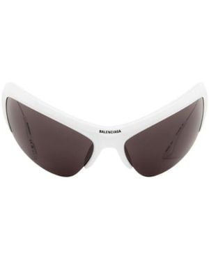 Balenciaga Eyewear Wire Cat Sunglasses - Multicolour