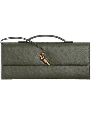 Bottega Veneta Andiamo Clutch - Grey