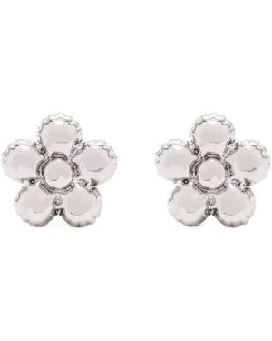 Marc Jacobs Daisy Balloon Stud Earrings - White