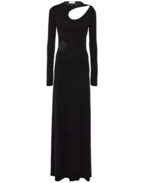 Victoria Beckham Cutout Maxi Dress - Black